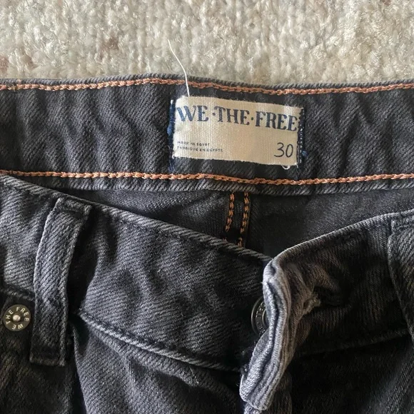 Free People We The Free The Pacifica High Rise Slim Straight Leg Jean - Picture 5 of 8